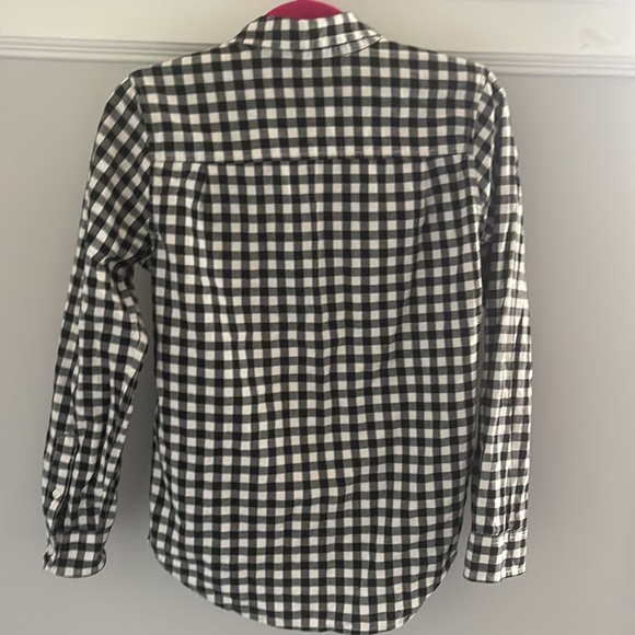 Boys B/W long sleeve shirt size 10/12 - Picture 4 of 5